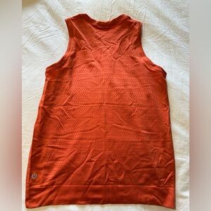 Lululemon Athletica Orange Tank Top Athletic Style